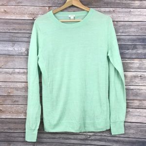 J.crew light green sweater